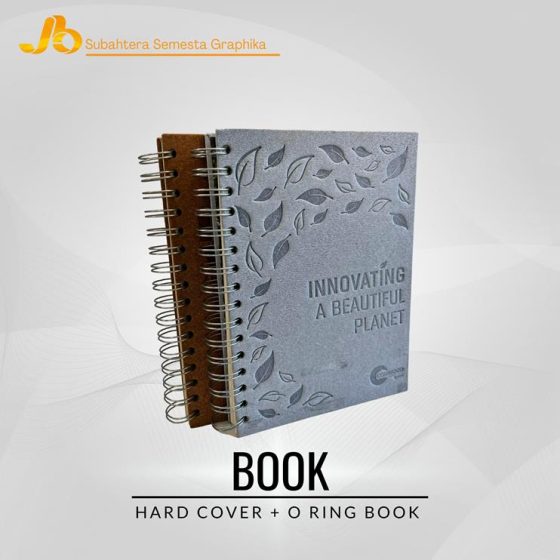 Hard Cover with O Ring Book