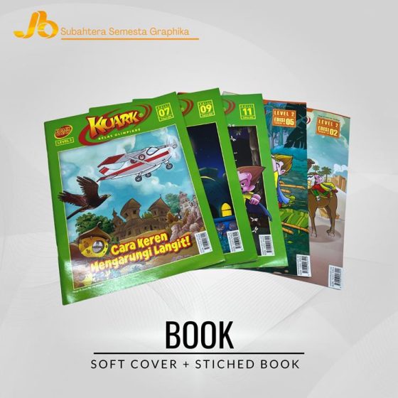 Soft Cover with Stiched Book